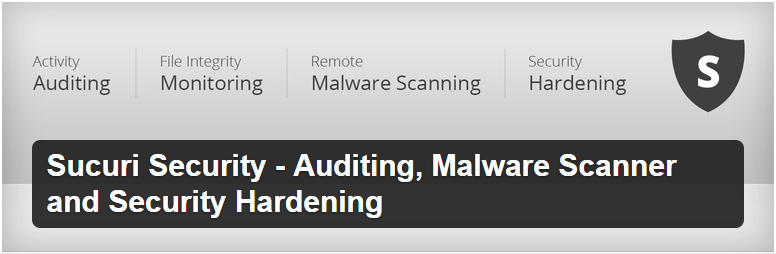 Sucuri Security Auditing Malware Scanner and Security Hardening — WordPress Plugins